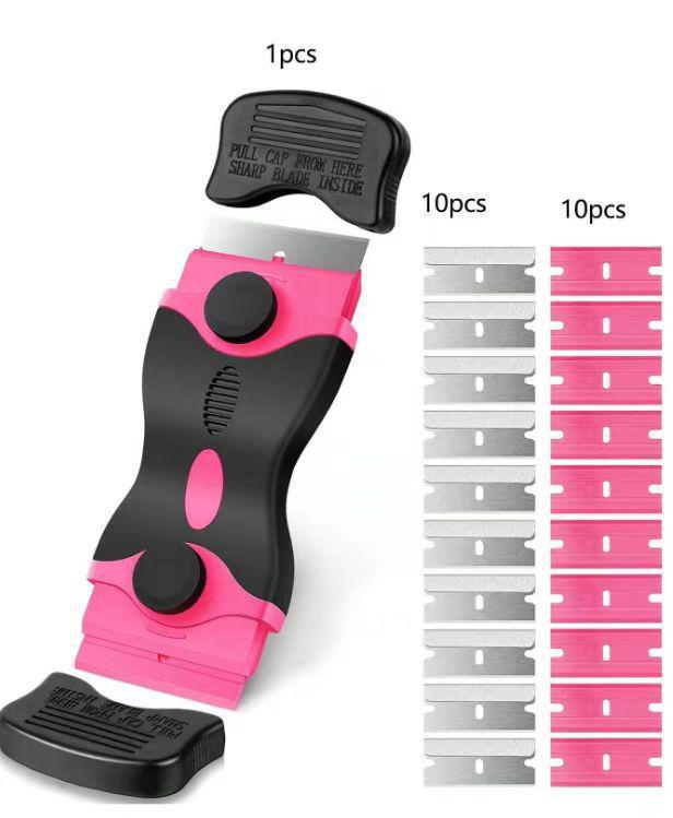 Multifunctional Plastic Scraper for Household Cleaning and Car Film Removal