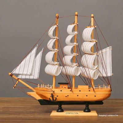 Segelschiffmodell Ornament für Wohnzimmer, Bücherregal oder Weinschrank - Perfektes Geschenk & Heimdeko