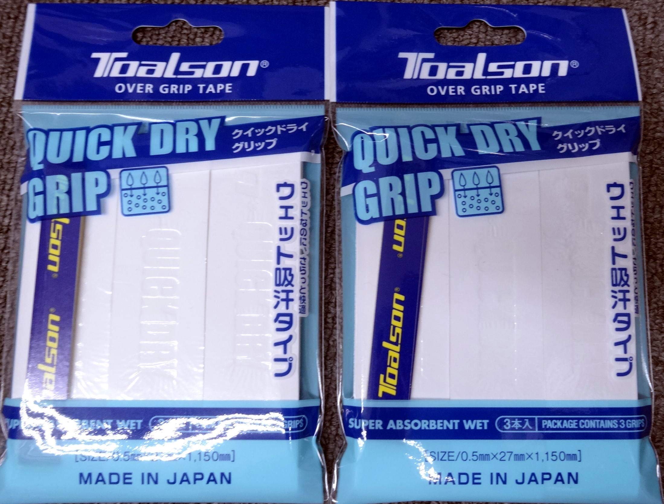 

Пластырь Toarson Quick Dry Grip Tape Sweat Absorbent, 3 шт., белый, 2 шт. в наборе (Мокрый тип)
