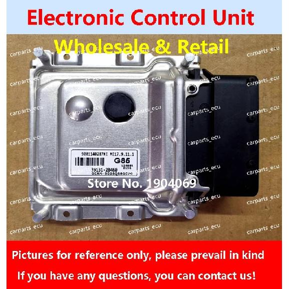 39130-2B071 SN2 For Hyundai Elantra Car Engine Computer Board/ECU/ME17.9.11.1 39131-2B460 G85/39130-2B505 G64/39113-03207 B410 39130-2B505