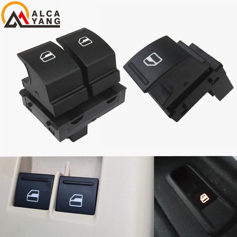 High Quality Window Switch Control Button 1K3959857A 1F0959855 For VW Caddy 2K Jetta EOS Golf MK5 Passat B6 Polo 6R Touran SEAT