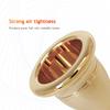 Tuba Mouthpiece Solid Durable Brass Construction Silver Plated Musical Instrument Accessories