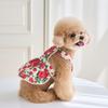 Pet Fashion Summer Rose Dress Pet Cat Dog Yorkshire Teddy Clothes Romantic Talk Multi Tank Top Dog Clothes for Small Dogs