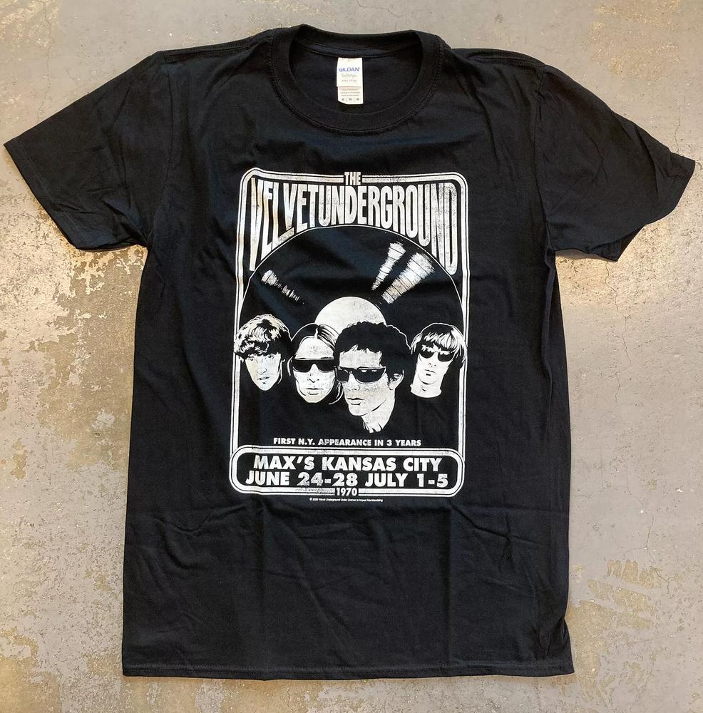 The Velvet Underground band basic black T shirt Classic tee XXXXL