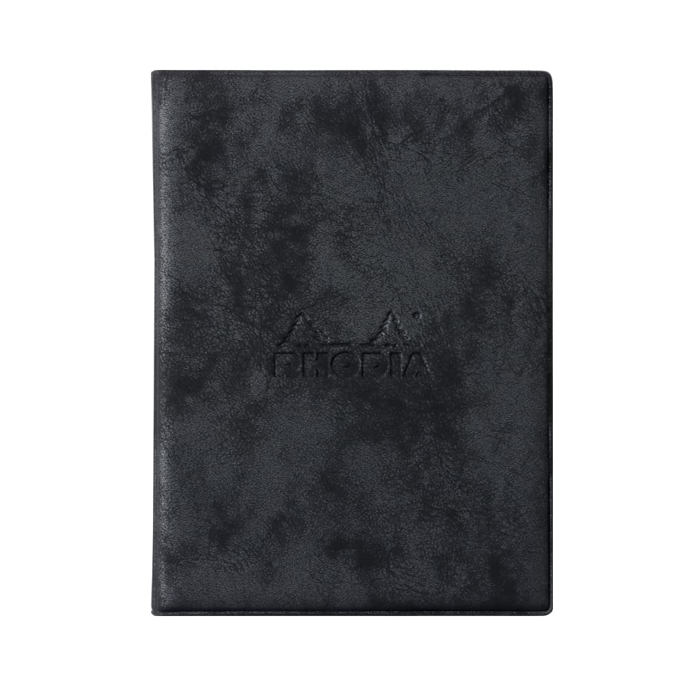 

RHODIA PVC Hardcover No. 13 (A6) Black (Includes 1 Orange RHODIA Block) Rhodia cfrdphc13bk