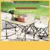 Lin Pan Portable Outdoor Folding Roll-Up Table