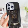 LZ14 Dog Doberman Animal Art Soft Phone Case for Samsung S24 Ultra S23 Plus S21 FE A16 A54 A34 A06 Infinix Hot 40 30i Lens Protection Shockproof Cover