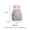 Schoolbag Backpack Versatile Outdoor Lightweight Travel Backpack Female Large Capacity Leisure Bag Class Commuter College Student School Bag Female