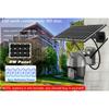 3MP Outdoor 8W Solar Recharge PTZ Camera 4G LTE FDD GSM/WIFI Wireless IP Camera 1080HD Rotate 360 CCTV Security Surveillance