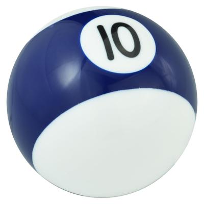 Abfer Billiard Shift Knob No.10 Car Shift Lever Handle Head Automatic Manual Car Truck Universal, Blue
