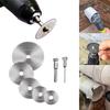 7Pcs/Set Circular Saw Cutter High Speed Steel Woodworking Cutting Discs for Woodworking Rotary Tool
