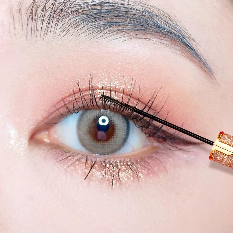 Genuine Goods Starry Eye Mascara for Women Extremely Fine Bruch Head Long Waterproof Long Curling Long Lasting Non Smudge Smear-Proof Makeup