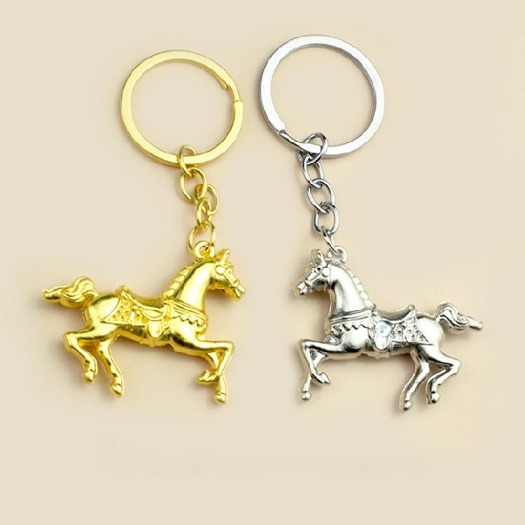 Horse Themed Keychain Zinc Alloy Bag Hanging Decoration Pendant For Everyday Reliability As Fashion Statement