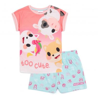 Adopt Me Childrens/Kids Short Pajamas Set