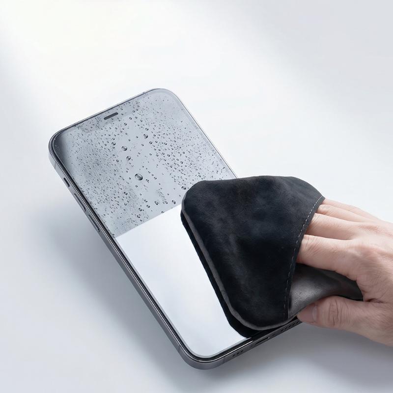 1Pcs Car Touch Screen Cleaning Cloth, Microfiber Dashboard Wipes, For Car And Glass Screens For Laptops For Tablets