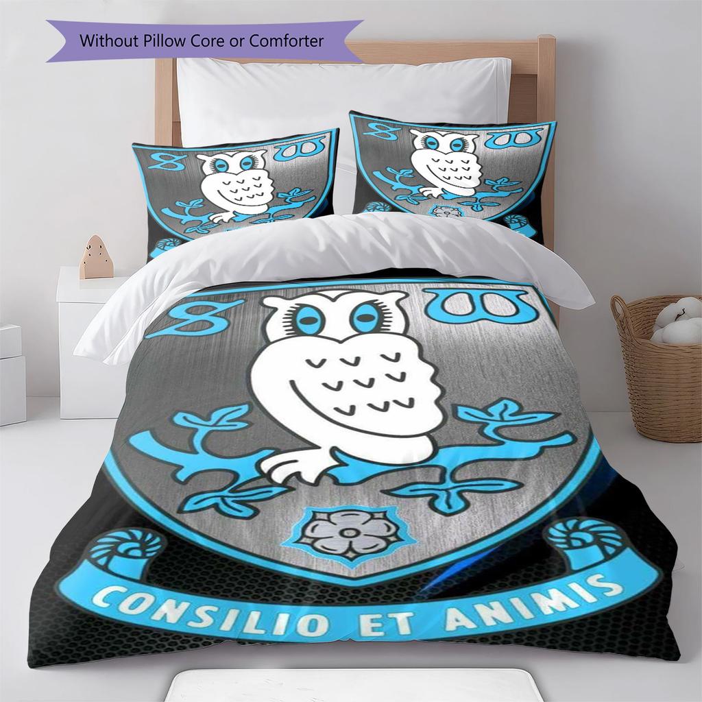Sheffield Wednesday Football Club Pattern Bedding,Quilt Set Quilt Cover Pillowcase Home Birthday Gift (1 * duvet cover + 2 * pillowcase, without core)