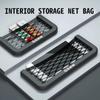 OOYR4 Car Back Rear Mesh Trunk Seat Elastic String Net Storage Pocket For BMW M3 M5 X3 E93 F10 F20 F30 F40 F15 F25 F26 F31 F49 F86