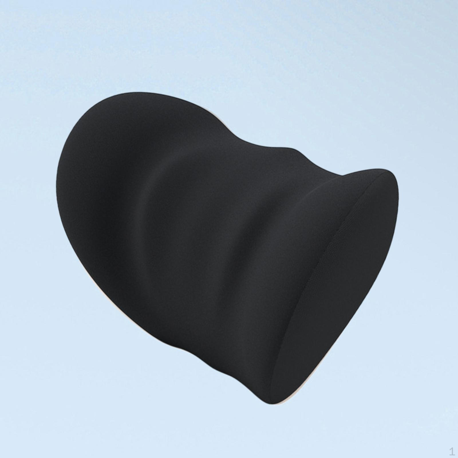 

Автомобильная подушка для шеи, подголовник, украшение для взрослых, эргономичный офис, дом, вождение чёрный