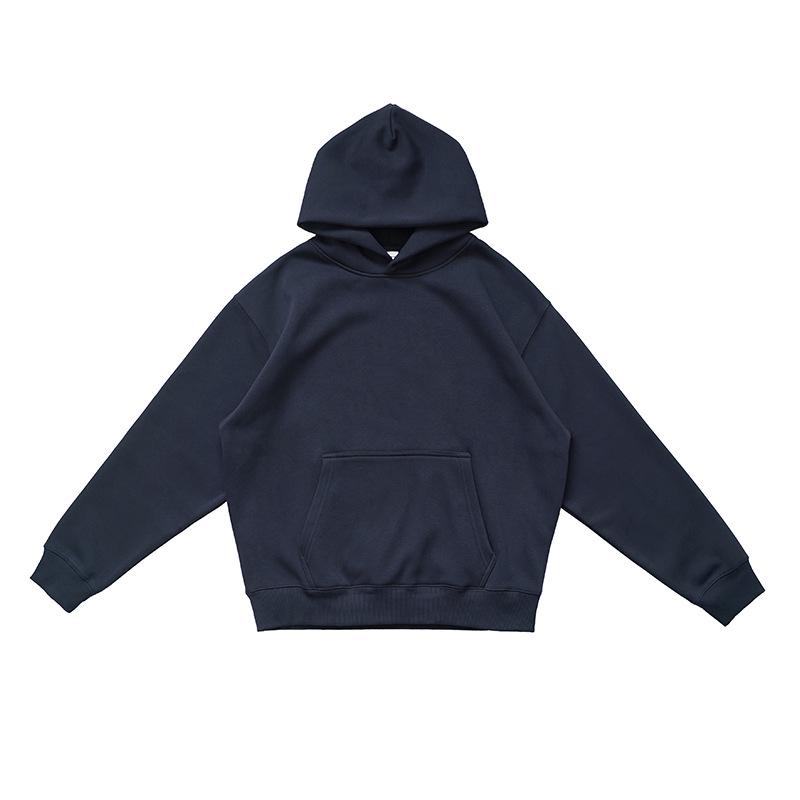 UNF 500G Heavyweight Fleece-Lined Hooded Pullover Sweatshirt for Men and Women, Ideal for Autumn and Winter