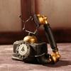 Antique Vintage Desktop Ornament Telephone Model Craft Bar Home Decoration Gift Elaborate Manufacture Prolonged Durable