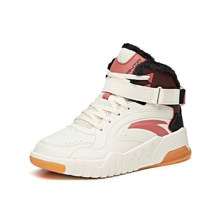

new Anta Coverage Thermal Slip Resistant High Top Skateboard Shoes Women s 36