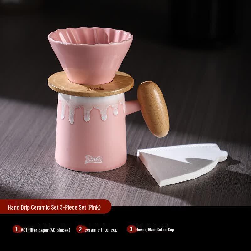 Ceramic Hand-pour Coffee Maker Set