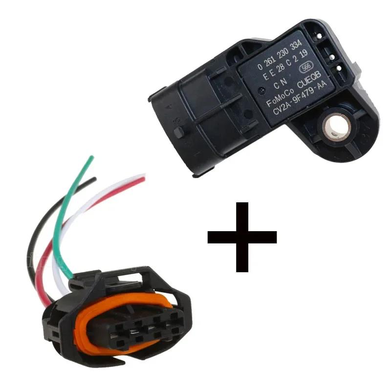 Brand New Manifold Absolute Pressure Sensor Map Sensor For Ford Fiesta MK6 Focus MK3 Escape 1.6 0261230334 CV2A9F479AA 1751185