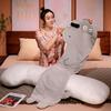 Cute Long Dog Plush Pillow Soft Stuffed Toys Cartoon Animal Puppy Doll Nap Sleep Hug Pillow Cushion Birthday Gift for Kids