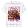 Easily Distracted By Small Wieners Funny Offensive Dachshund T-Shirt Fashion Cotton Short Sleeve Oversized Loose T-shirt Tops