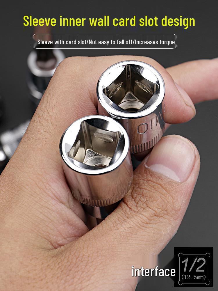 Pflaumenblüten M10 Vielzahn-Schlüssel & Sechskant-Schraubendreher-Set, 12-Punkt-Winkel, M14 Blütenförmiges Werkzeug