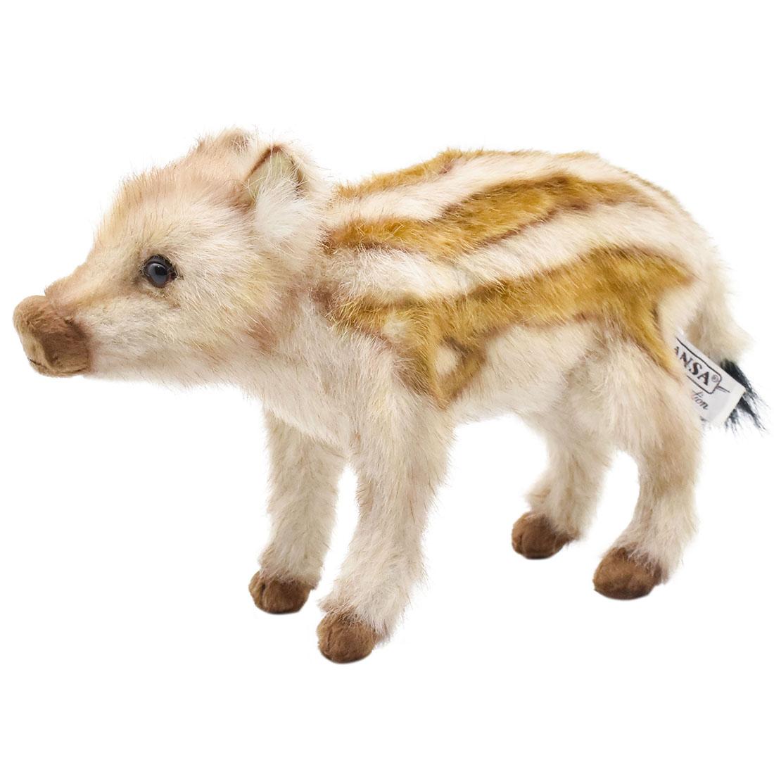 HANSA Baby Boar 28 L28(cm) 5341 Stuffed Toy Hansa Boar Christmas Birthday Present Animal Dog Cat Bird Rabbit Penguin Animal Figurine Doll Figure