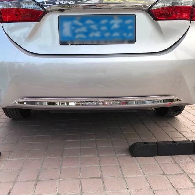 Front Fog Light Eyebrow Grille & Exterior Trims for 2016-2019 Toyota Corolla