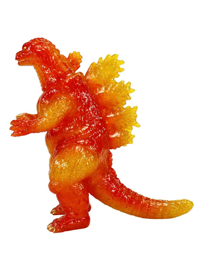 CCP Medium Size Series Godzilla Burning Glitter Approximately 120mm PVC Soft Vinyl Figure [12th] (1995) Ver. Pre-painted