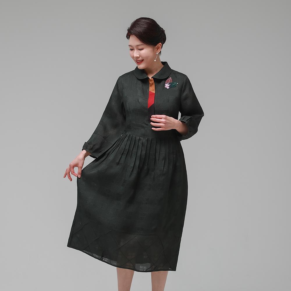 Halanghanbog Neat And Tidy Summer Women'S Rayon Dress Khaki