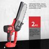 18/21V 1100W Lithium Battery Electric Pruning Saw Woodworking One-handed Electric Saw Garden Logging Mini Electric Chain Saw