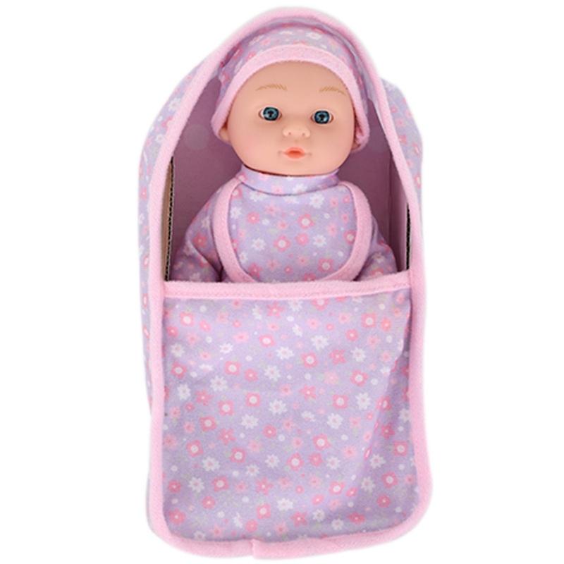 25CM Life Like Reborns Toy With Realistic Design Children Companion Doll For Pretend Play Game Nursery Room Decoration