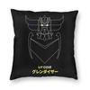 Ufo Robo Grendizer Pillowcase Printed Polyester Cushion Cover Decor Throw Pillow Case Cover Home Square 45*45Cm