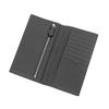 BONAVENTURA Long Wallet Made with the finest European Minimalist genuine A perfect (Charcoal Gray) - leather. design, thin, leather. gift. BWAT12-CG