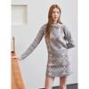 Argyle Skirt Gray