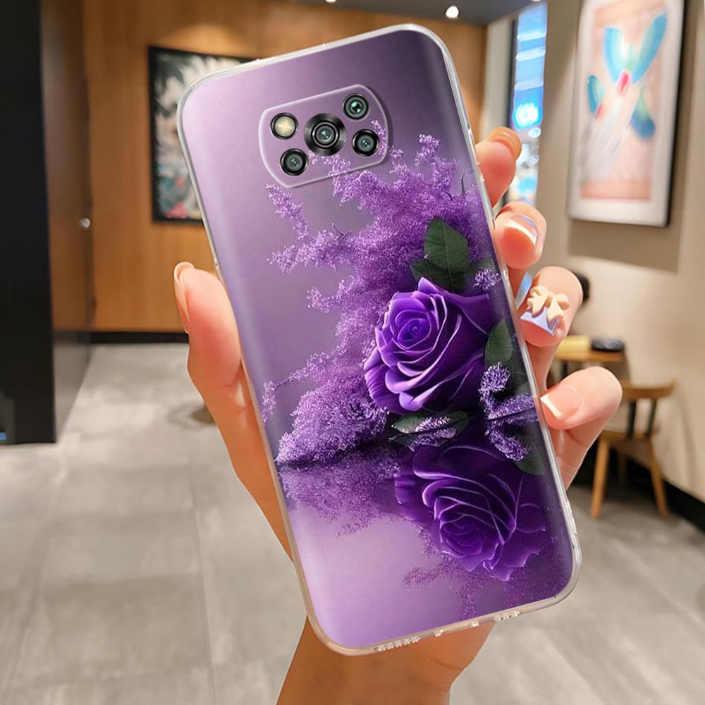 Shockproof Cover For Xiaomi POCO X3 Pro Animal Painted Soft Clear Silicone Phone Back Cover For Poco X 3 Pro X3 NFC PocoX3 Coque