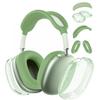 Applicable AirPods Max Over-Ear Headphones Transparent Glitter Silicone Case