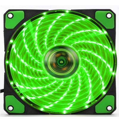 15 LED Light Quite 120mm DC 12V 4Pin PC Computer Case Cooling Cool Fan Mod