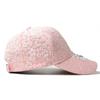 Northwood Pressed Pleated Bubble Floral Baseball Cap Women's Lace Beaded Flower Sunscreen Hats Sunshade Breathable Cap for Women