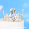 Hollow birthday cake crown tiara love ornament birthday flower decoration accessories crown