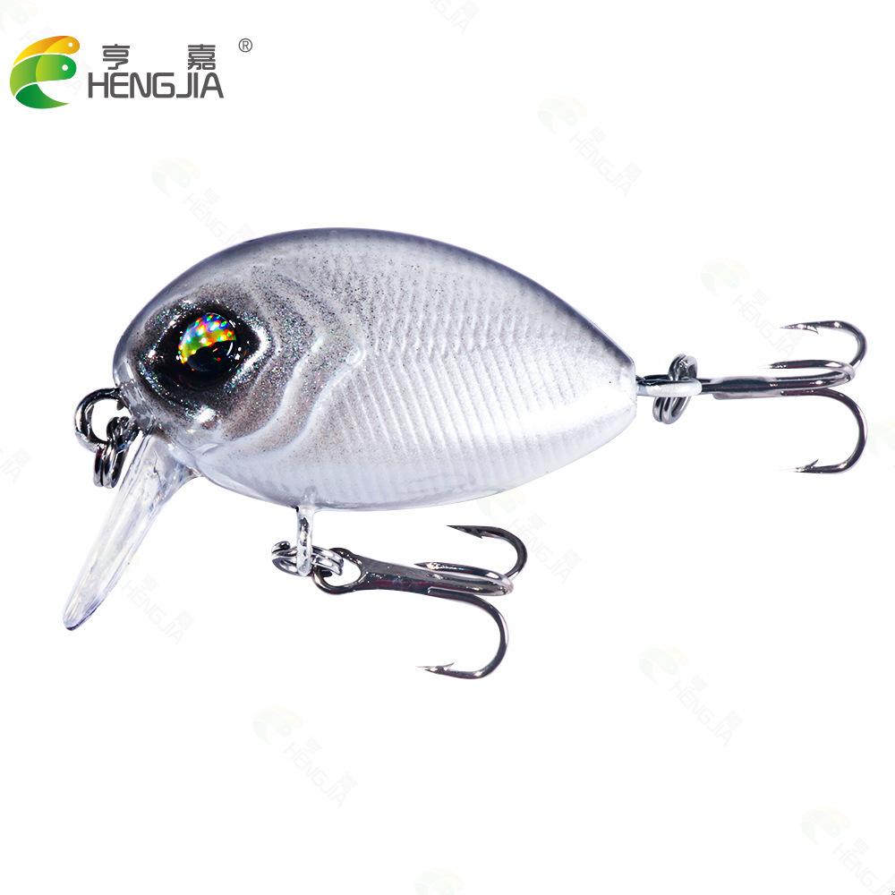 12No.3.8CM3.8GFloating Rock Small Fat Lure Bait Bionic Fake Bait Universal for Freshwater and Saltwater Bass and Mandarin Fish