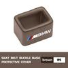 Car Seat Belt Buckle Safety Belt Base EVA Socket Protection Cover For BMW M 1 3 4 5 6 7 Series X1 X3 X4 X5 G20 G38 F48 E36 E39