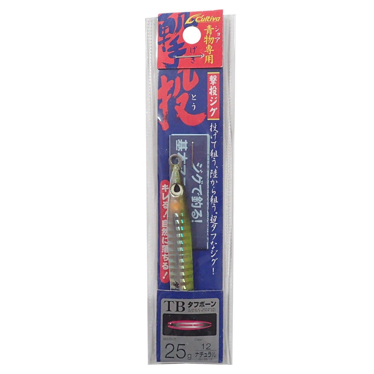 OWNER Metal Jig Lure GJ-25 Shooting Jig 25g Natural #12 25g