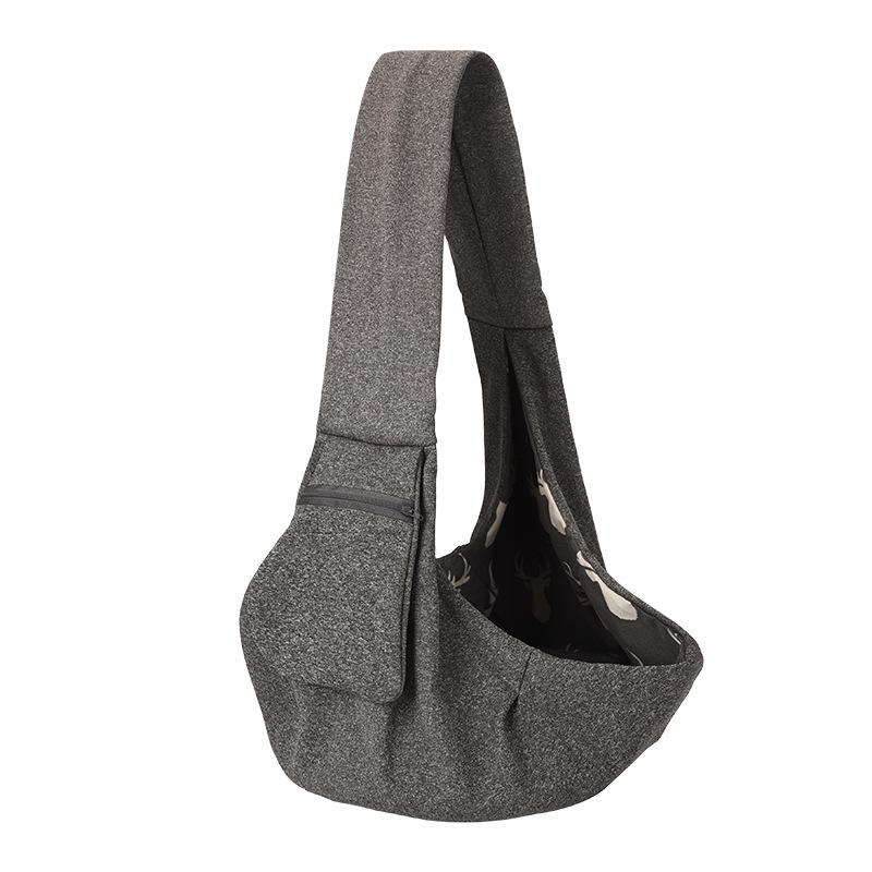 Pet Crossbody Bag - Portable, Large Capacity Shoulder Bag for Cats and Dogs Outings