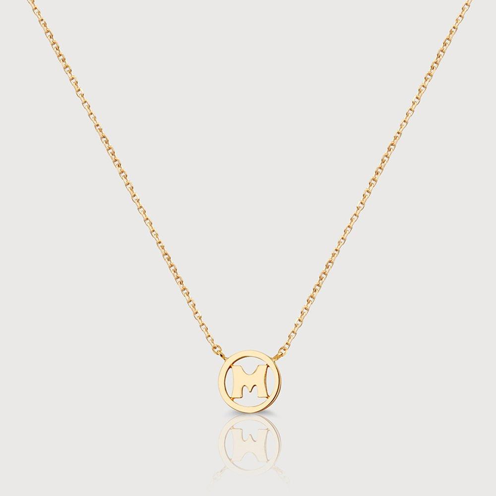 Tuberare Yellow Silver Necklace 42Cm A201Sn9115Ypa