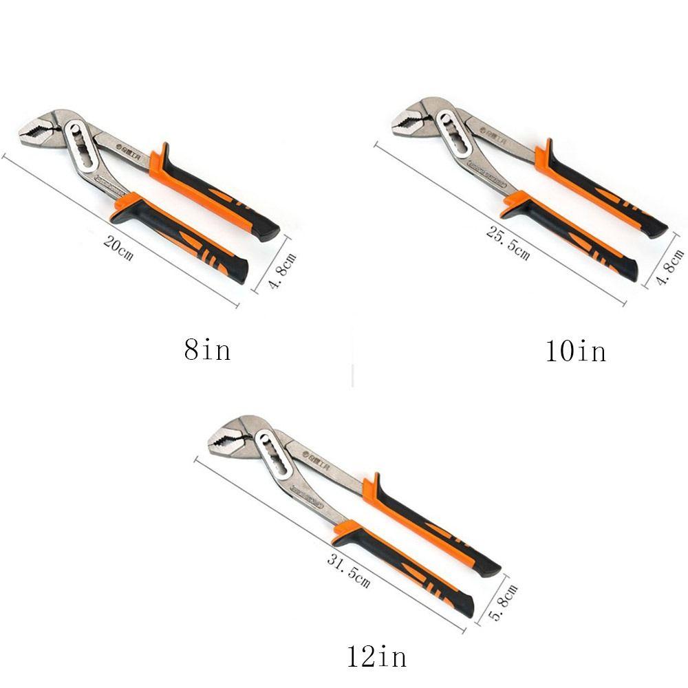 Quick-release End Nippers Adjustable Opening Water Pipe Clamp Pliers Water Pump Pliers  Wrench